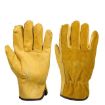 Motorcycle & Garden Safety Gloves - 2 Pairs, Size L Riding Gloves - 4