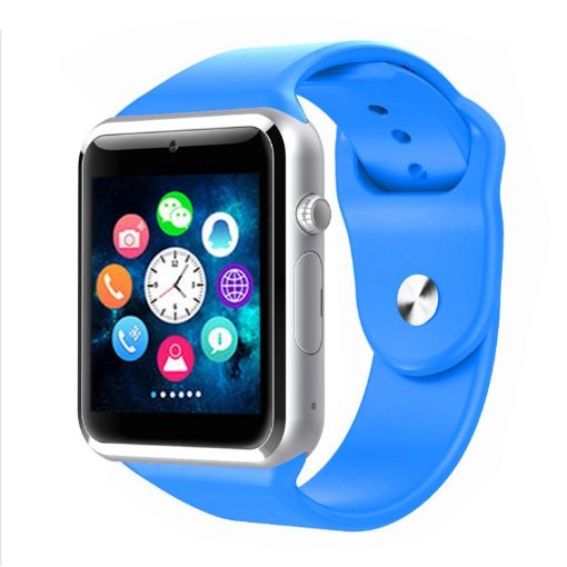 A1 1.54" IPS Screen Bluetooth Smart Watch - Call, Music, TF Card (Blue) - 1