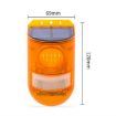 Solar Alarm Light 129dB Human Body Induction Anti-theft N911E English - 6