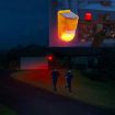 Solar Alarm Light 129dB Human Body Induction Anti-theft N911E English - 7
