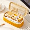 Large Capacity Mesh Pencil Case - Simple Junior High School Stationery Bag - 1