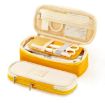 Large Capacity Mesh Pencil Case - Simple Junior High School Stationery Bag - 7