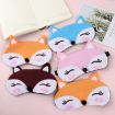 Purple Cute Fox 3D Sleep Mask - Travel Sleeping Cover & Ice Mask - 4