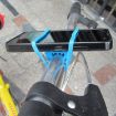 Silicon Strap Bike Torch Phone Holder - 5 PCS Blue Elastic Mount - 6