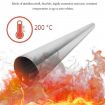 Large Stainless Steel Cone Roll Moulds for Croissants and Pastry (5 PCS) - 4