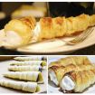 Large Stainless Steel Cone Roll Moulds for Croissants and Pastry (5 PCS) - 7