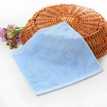 Wood Fiber Small Square Dish Towels, 2 PCS - Blue - 1