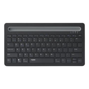 Rapoo XK100 Wireless Bluetooth Office Keyboard, 78 Keys, Black - 1