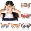 3D Pug Cartoon Animal Printed Eye Mask for Sleeping - Shading Mask - 2