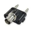 BNC Female to Dual Banana Plug Adapter - 5pcs Binding Male Connector - 2