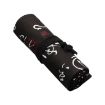 Cute Calligraphy Canvas Roll Pencil Case - 12 Holes Student Pen Bag - 2