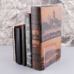 Clear Acrylic Bookends L-Shaped Desk Organizer for Office & School - 5