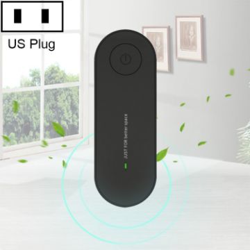 Mini Anion Air Purifier, Smoke & PM2.5 Remover, US Plug, Black - 1