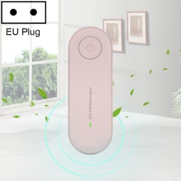 Pink Mini Anion Air Purifier EU Plug - Smoke & PM2.5 Remover for Kitchen - 1