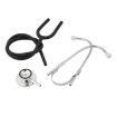 Double-sided Cardiology Stethoscope, Single Tube, Black, Aluminium Chestpiece - 7