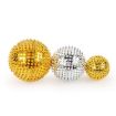 Magnetic Massage Ball Pair - Relax Muscle & Finger, 5.6cm Silver - 2