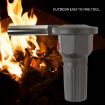 Portable Outdoor Electric Drum Fan BBQ & Hair Dryer - Barbecue Accessory - 5