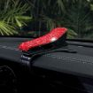 Red Diamond Car Phone Holder - 360 Rotating Dashboard Mobile Mount - 4