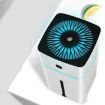 1000ml Black Ultrasonic Air Humidifier & Aroma Diffuser with LED Light - 4