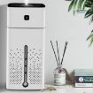 1000ml Black Ultrasonic Air Humidifier & Aroma Diffuser with LED Light - 6