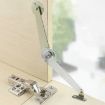 9" Two-Folded Strut Folding Lever Door Support Furniture Connector - 2