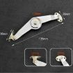 5" Two-Folded Strut Folding Lever Door Support Furniture Connector - 4