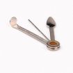 3in1 Stainless Steel Tobacco Pipe Cleaner Tool - 2 PCS Smoking Accessories - 3