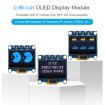 Waveshare 0.96" OLED Display, 12864 Resolution, SPI/I2C (E Blue) - 6