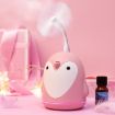 Cute Penguin Aroma Humidifier 220ml USB Air Diffuser - Blue - 3