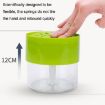 Green Kitchen Detergent Press Bottle with Dish Brush and Soap Box - 4