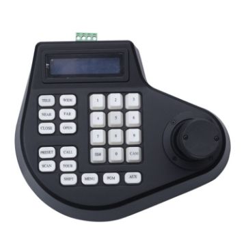 8003H Analog Coaxial Dome Control Keyboard RS485 PTZ, 2 Axis, EU Plug - 1