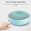 Portable Donut Air Purifier Anion Ozone Deodorizer for Home & Car (White) - 5