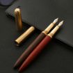 Sandalwood Luxury Wood Fountain Pen - School Office Writing Ink Supplies - 4