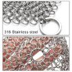 Stainless Steel Cast Iron Cleaner Pot Brush, 66 Inch Kitchen Tool - 3