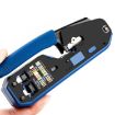 RJ45 Crystal Head 8P6P Network Tool with Wire Stripping & Crimping Pliers - 2