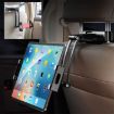 Universal 360 Rotation Car Mount Holder Bracket for Back Seat - Black - 2