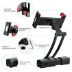 Universal 360 Rotation Car Mount Holder Bracket for Back Seat - Black - 6