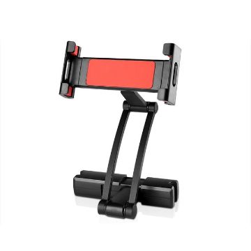 Universal 360 Rotation Car Mount Holder Bracket for Back Seat - Red - 1
