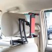 Universal 360 Rotation Car Mount Holder Bracket for Back Seat - Red - 3