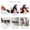 Universal 360 Rotation Car Mount Holder Bracket for Back Seat - Red - 7