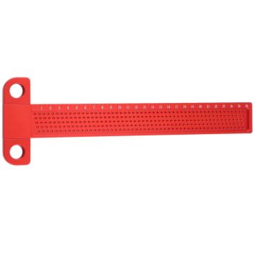 T160 Woodworking T-Shaped Hole Marking Ruler - Precision Measuring Tool - 1