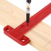 T160 Woodworking T-Shaped Hole Marking Ruler - Precision Measuring Tool - 5