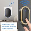 CACAZI A99 Smart Remote Doorbell & Elderly Pager, UK Plug - Black - 3