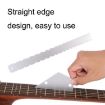 GNR1 Silver Aluminium Bass Guitar Neck & Leveling Ruler - 4