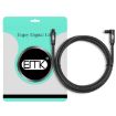 EMK 90 Swivel Right Angle 360 Rotatable Optical Audio Cable 2m Black - 6