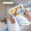 SM70 7" 720x1080P Wireless Baby Monitor with Temp & 2-Way Audio US Plug - 4
