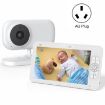 SM70 7" 720x1080P Wireless Baby Monitor Camera with Temp & 2-Way Audio - 1
