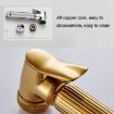 Chrome Multifunctional Women Washers Pressure with Water Stop Nozzle Set - 5