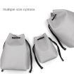 Baona Small Gray Camera Bag Lens Drawstring Pouch - 3