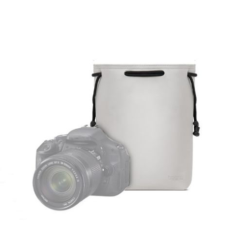 Baona Medium Gray Camera Bag Lens Drawstring Pouch - 1